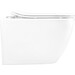Безободковый подвесной унитаз Rea Martin Slim Rimless Duroplast REA-C8006 (с сиденьем Soft-Close), фото 3