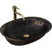Раковина Rea Roma Marble Black Matt REA-U5609 (56x40 см, мармур, чаша), фото 