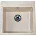 Miraggio Bodrum 0000004 Мийка для кухні врізна квадратна 50x49 см, пісочний, Доступні розміри: 51 x 50, Колір виробника: пісочний, фото 