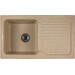 Miraggio Orlean 0000037 Мийка для кухні прямокутна врізна 86x49 см, терра, Технологія виробництва: Mirastone, Колір виробника: тера, фото 