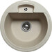 Miraggio Valencia 0000054 Мийка для кухні врізна кругла 44x44 см, пісочний, Колір виробника: пісочний, фото 