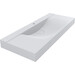 Miraggio Fly 0000689 Умывальник накладной прямоугольный 120x48 см, белый матовый, Доступные размеры: 120 x 48, Технология производства: Miramarble Matt, Цвет производителя: белый матовый, фото 2