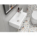 Miraggio Faro L 0000192 Умивальник прямокутний накладний 40x22 см, білий глянець, Доступні розміри: 41 x 23 L, Технологія виробництва: Miramarble, Колір виробника: білий глянець, фото , изображение 4