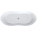 Miraggio Florida 0000272 Ванна окремо овальна 180x75 см, білий матовий, Технологія виробництва: Miramarble Matt, Колір виробника: білий матовий, фото , изображение 3