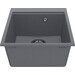 Мийка для кухні Miraggio Lagoon 420 gray 0002218 (42.1x51.1 см, сіра, кварцова, з сифоном), Доступні розміри: 42 x 51, Колір виробника: сірий, фото , изображение 3