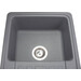 Miraggio Versal 0000059 Мийка для кухні прямокутна врізна 75x46 см, сірий, Колір виробника: сірий, фото , изображение 7