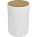 Ведро для мусора RJ Poznan RJAC025-01WO (белое/дерево, 5 л, с крышкой), фото 