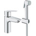 Змішувач для умивальника Grohe QuickFix Start S-Size 23123003 (з гігієнічним душем), Колір виробника: хром, фото 