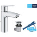 Смеситель для умывальника Grohe QuickFix Start M-Size 23455002 (с донным клапаном), Цвет производителя: хром, фото 2