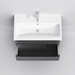 Тумба с раковиной Am.Pm Hit M93A-FHX0752-WC0752GM38 (76 см, графит матовый, подвесная), фото 8