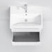 Тумба с раковиной Am.Pm Hit M93A-FHX0602-WC0602WG38 (61 см, белая глянцевая, подвесная), фото 8