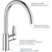 Смеситель для кухни Grohe QuickFix StartEdge 30529001, фото 4