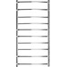 Водяна рушникосушарка Navin Омега 00-015020-5010 (500x1000), Доступні розміри: 500 x 1000, Колір виробника: хром, Підключення рушникосушарки: нижнє, фото 