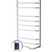 Электрический полотенцесушитель Navin Блюз Sensor 12-006033-4880 (480x800, белый глянец, правый, сенсорный, с таймером), Доступные размеры: 480 x 800, Цвет производителя: белый глянец, Подключение полотенцесушителя: правое, фото 2