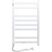 Электрический полотенцесушитель Navin Авангард 12-028150-4880 (480x800, белый глянец, левый), Доступные размеры: 480 x 800, Цвет производителя: белый глянец, Подключение полотенцесушителя: левое, фото 