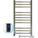Электрический полотенцесушитель Navin Классик Квадро Sensor 10-016053-5010 (500x1000, правый, сенсорный, с таймером), Доступные размеры: 500 x 1000, Цвет производителя: хром, Подключение полотенцесушителя: правое, фото 