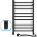 Электрический полотенцесушитель Navin Классик Квадро Sensor 12-216053-5080 (500x800, черный муар, правый, сенсорный, с таймером), Доступные размеры: 500 x 800, Цвет производителя: черный муар, Подключение полотенцесушителя: правое, фото 