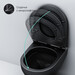 Безободковый подвесной унитаз Am.Pm Spirit V2.0 FlashClean C701700MBSC (черный, с сиденьем), фото 9