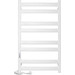 Электрический полотенцесушитель Laris Зебра Атлант ЧК8 R3 77700098 (500x900, белый матовый, левый, с таймером), Доступные размеры: 500 x 900, Цвет производителя: белый матовый, Подключение полотенцесушителя: левое, фото 2