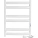 Электрический полотенцесушитель Laris Зебра Атлант ЧК6 R3 77700097 (500x700, белый матовый, правый, с таймером), Доступные размеры: 500 x 700, Цвет производителя: белый матовый, Подключение полотенцесушителя: правое, фото 2
