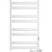 Электрический полотенцесушитель Laris Зебра Атлант ЧК8 R3 77700099 (500x900, белый матовый, правый, с таймером), Доступные размеры: 500 x 900, Цвет производителя: белый матовый, Подключение полотенцесушителя: правое, фото 2