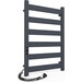 Электрический полотенцесушитель Laris Зебра Бонд ЧК(ГМ)6 73207765 (500x800, графит, левый), фото 