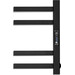 Электрический полотенцесушитель Laris Зебра Имидж ЧКЧ12 R3 73207655 (350x900, черный матовый, правый, с таймером), фото 5