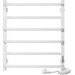 Электрический полотенцесушитель Laris Зебра Комфорт ЧК6 R3 77700093 (500x600, белый глянцевый, правый, с таймером), Доступные размеры: 500 x 600, Цвет производителя: белый глянец, Подключение полотенцесушителя: правое, фото 2