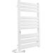 Электрический полотенцесушитель Laris Зебра Лавина ЧК10 75201087 (500x900, белый глянцевый, левый), Доступные размеры: 500 x 900, Цвет производителя: белый глянец, Подключение полотенцесушителя: левое, фото 