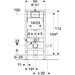 Система инсталляции для унитаза Geberit Duofix Delta 458.103.00.1 2 в 1 (с креплением), фото 4