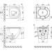 Безободковый подвесной унитаз Qtap Robin QT1333046EUQW (с сиденьем), фото 13