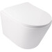 Унитаз подвесной Qtap Swan QT16335178W с инсталляцией Qtap Nest QT0133M425 и клавишей смыва M08V1384W (QT16335178W0133M425M08V1384W, с сиденьем и звукоизоляционной прокладкой), фото 4
