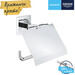 Держатель для туалетной бумаги Grohe QuickFix Start Cube 41102000 (с крышкой), Цвет производителя: хром, фото 4
