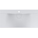 Раковина Miraggio Fly 1000 Mirasoft 0001084 (100x48 см, біла матова, з крилом), Доступні розміри: 100 x 48, Технологія виробництва: Mirasoft Technology, Колір виробника: білий матовий, фото , изображение 3
