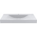 Раковина Miraggio Fly 1000 Miramarble Matt 0000734 (100x48 см, біла матова, з крилом), Доступні розміри: 100 x 48, Технологія виробництва: Miramarble Matt, Колір виробника: білий матовий, фото , изображение 2