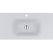 Раковина Miraggio Jessel 900 Mirasoft 0001091 (90x45 см, біла матова, з крилом), Доступні розміри: 90 x 45, Технологія виробництва: Mirasoft Technology, Колір виробника: білий матовий, фото , изображение 3