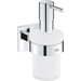 Дозатор для жидкого мыла Grohe QuickFix Start Cube 41098000 (настенный), Цвет производителя: хром, фото 