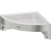 Полочка для душа Grohe QuickFix Start Cube 41106DC0 (суперсталь, угловая, с крючком), Цвет производителя: суперсталь, фото 4