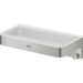Полочка для душа Grohe QuickFix Start Cube 41107DC0 (суперсталь, с крючком), Цвет производителя: суперсталь, фото 4
