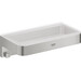 Полочка для душа Grohe QuickFix Start Cube 41107DC0 (суперсталь, с крючком), Цвет производителя: суперсталь, фото 