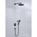 Термостатическая душевая система скрытого монтажа Hansgrohe Croma S 280 Ecostat S Matt Black 27961670 (черная матовая), фото 2
