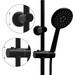 Термостатична душова система Yoka Enza 20 Black BP.ENZA20-BLK (чорна), фото , изображение 7