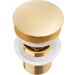 Донний клапан Yoka Klik-Klak L.Gold BK.POP-14-BP-GLD (золотий, без переливу), Колір виробника: золото, фото , изображение 3