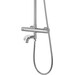 Термостатическая душевая система Corsan Lugo Chrome CMN01TCHW (с изливом), фото 5