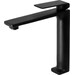 Смеситель для раковины Corsan Trino Black Matt CMB7112BL (черный матовый, высокий), Цвет производителя: черный матовый, фото 