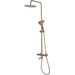 Термостатична душова система Rea Lungo Brushed Gold REA-P6604 (брашована золота, з виливом), Колір виробника: золото брошене (матове), фото , изображение 3