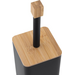 Йоржик для унітазу Yoka Amba Black/Bamboo PD.AMBA-BLK (чорний/бамбук, підлоговий), Колір виробника: чорний, бамбук, фото , изображение 4