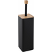 Йоржик для унітазу Yoka Amba Black/Bamboo PD.AMBA-BLK (чорний/бамбук, підлоговий), Колір виробника: чорний, бамбук, фото 
