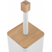 Йоржик для унітазу Yoka Amba White/Bamboo PD.AMBA-WHT (білий/бамбук, підлоговий), Колір виробника: білий, бамбук, фото , изображение 3