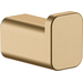 Крючок для ванной Hansgrohe AddStoris Brushed Bronze 41742140 (брашированный бронзовый, одинарный), Цвет производителя: брашированная бронза, фото 